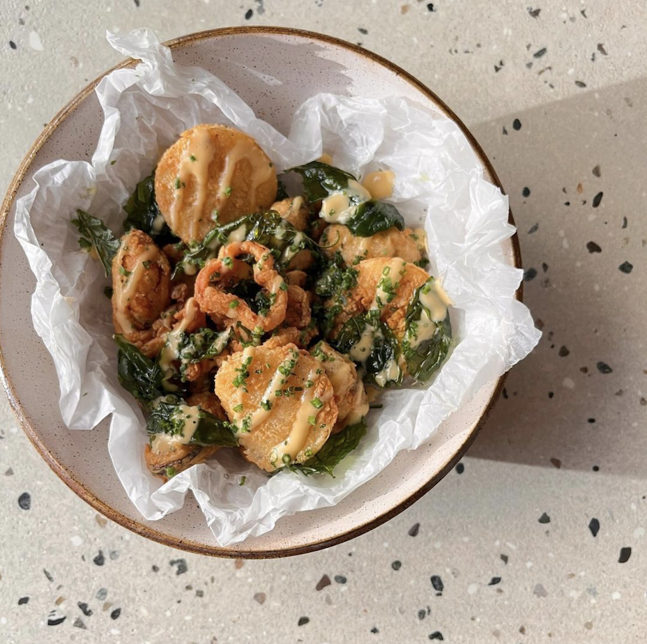 Restore the Shore Fried Mussels