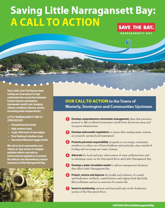 Little Narragansett Bay Call to Action