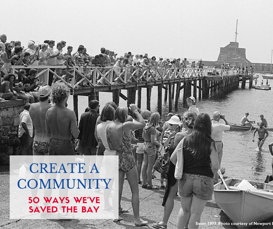 Photo of Save The Bay Swim in the 1970s